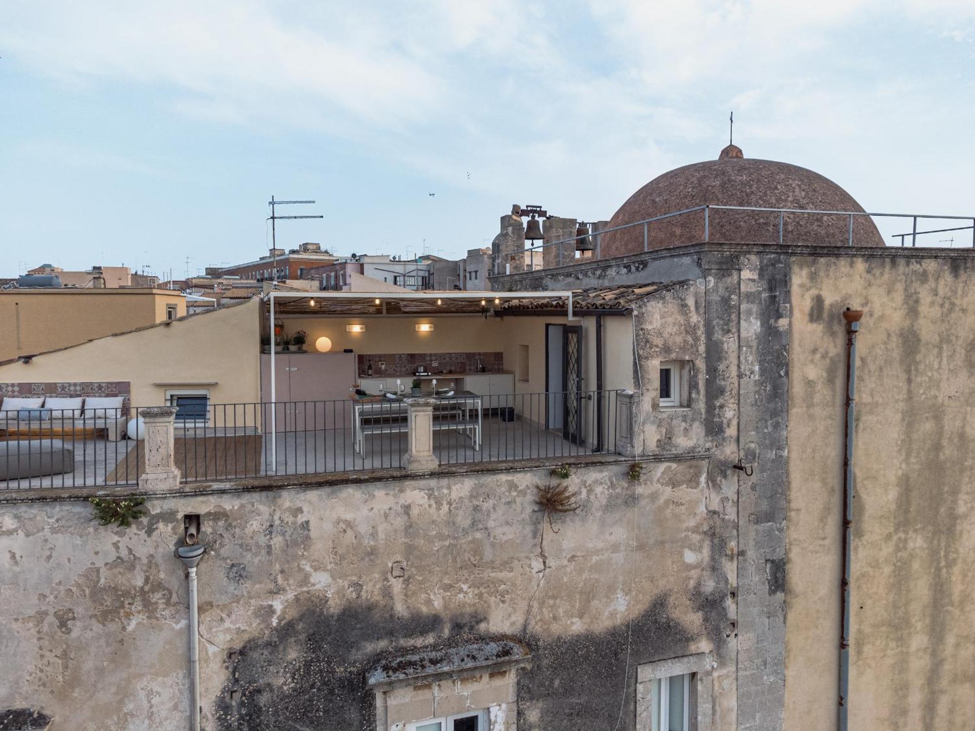 Alma Maris Terrazza Al Tempio By Bed&Bros Apartamento Syracuse Exterior foto